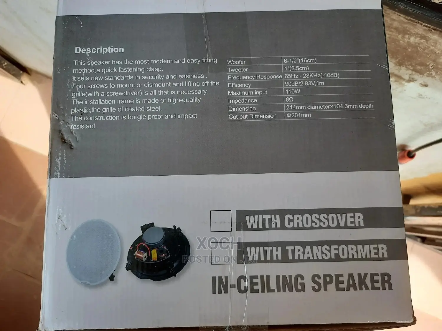 Bluetooth Ceiling Speaker 110watts