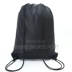 Portable Foldable Sports/Gym/Boot Bag Backpack Drawstring