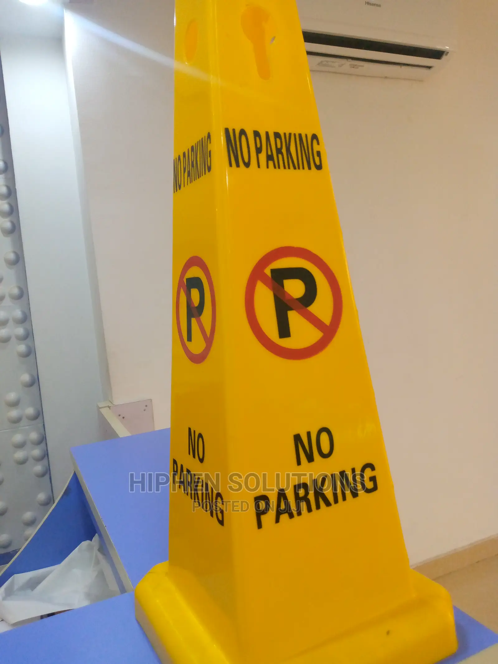 Prohibition Warning No Parking Sign