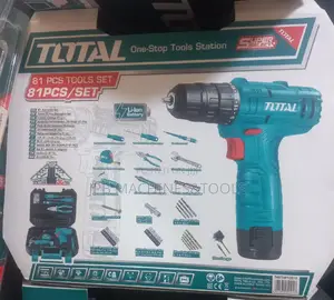 Screwdriver and Drill Cordless With Tools 81pcs
