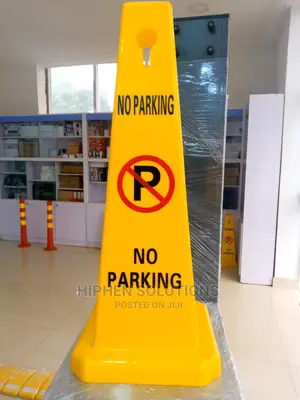 Strong Material No Parking Sign