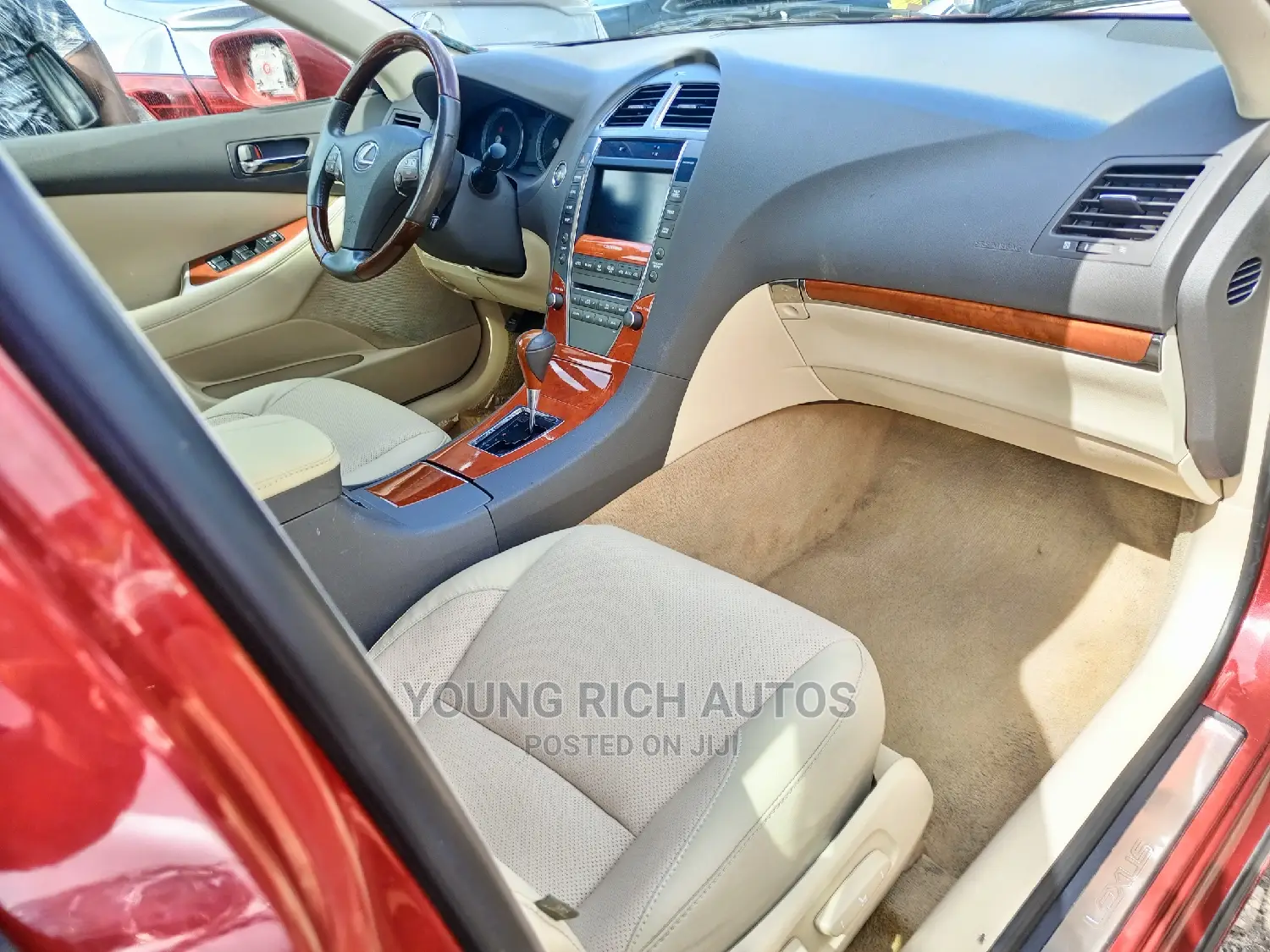 Lexus ES 350 2012 Red
