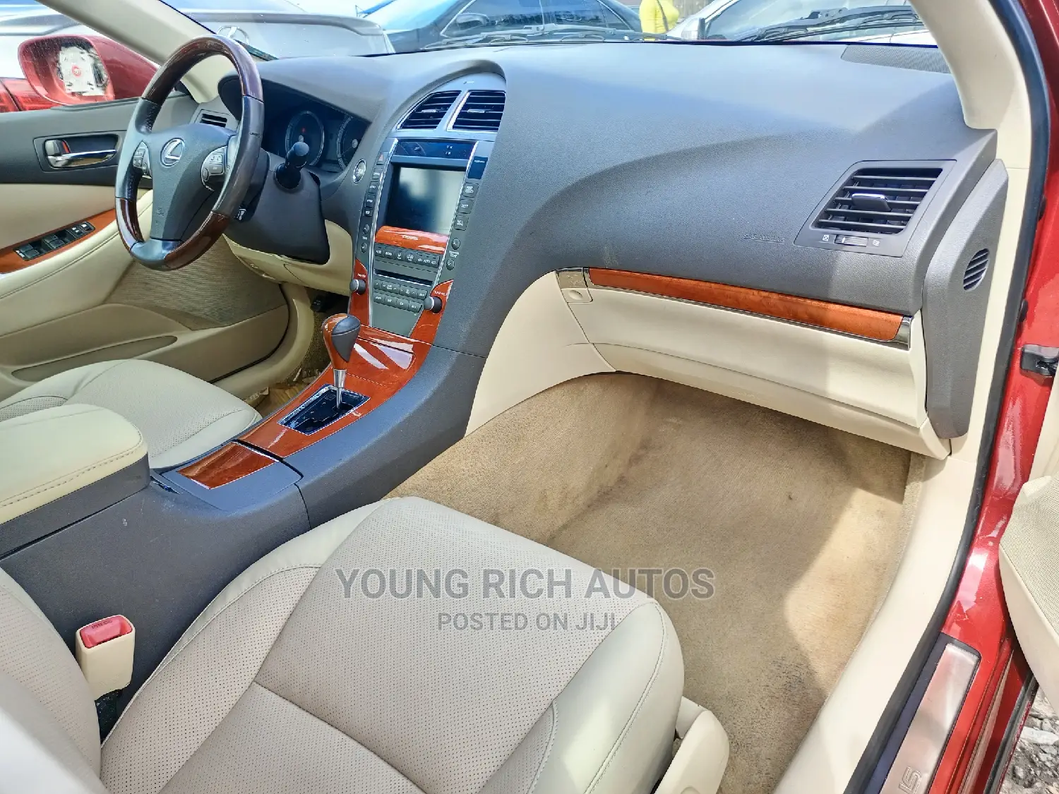 Lexus ES 350 2012 Red