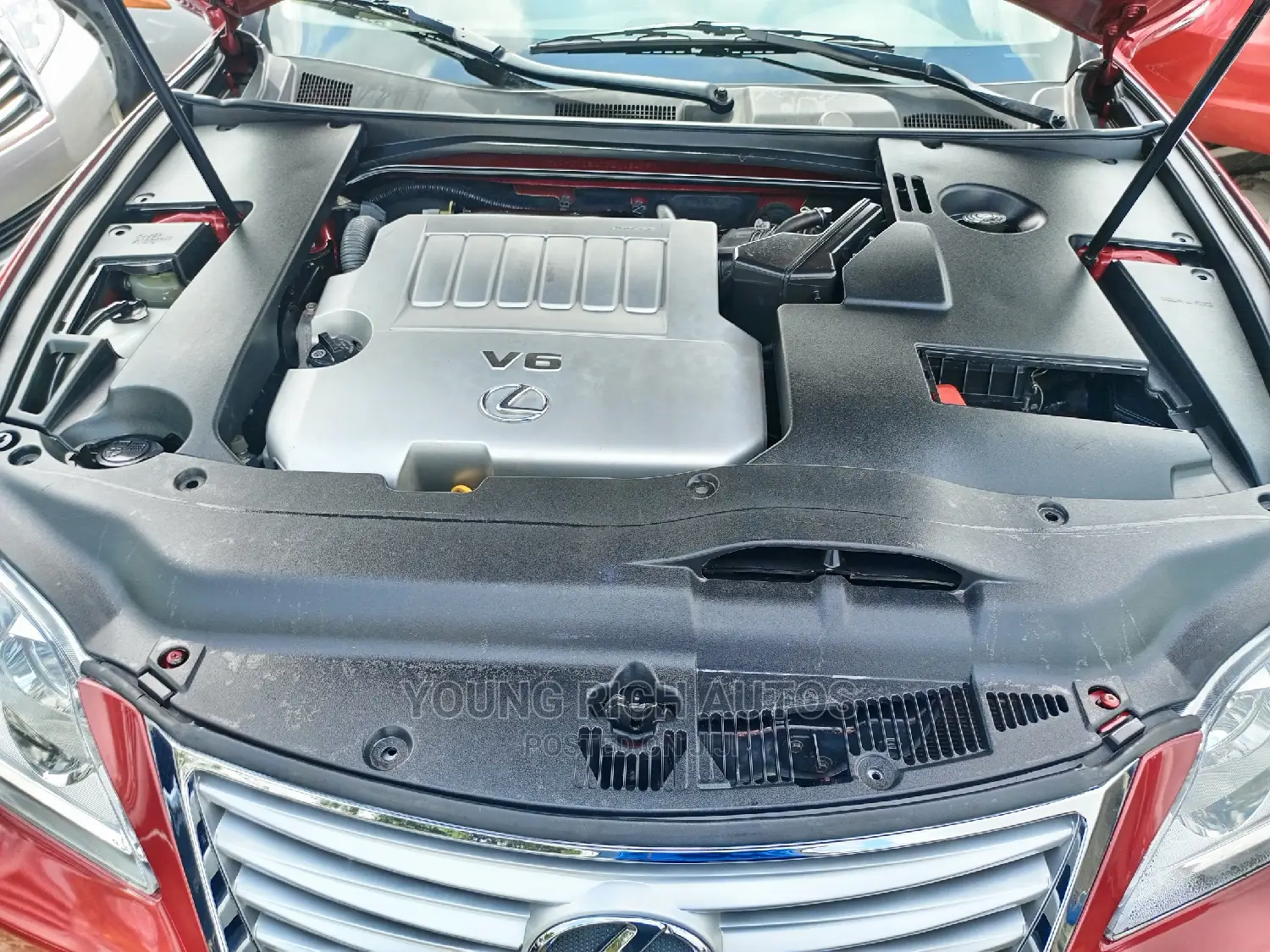 Lexus ES 350 2012 Red