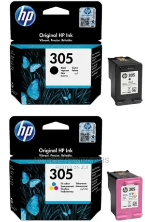 HP Original 305 Black Colour Combo Pack Ink Cartridges
