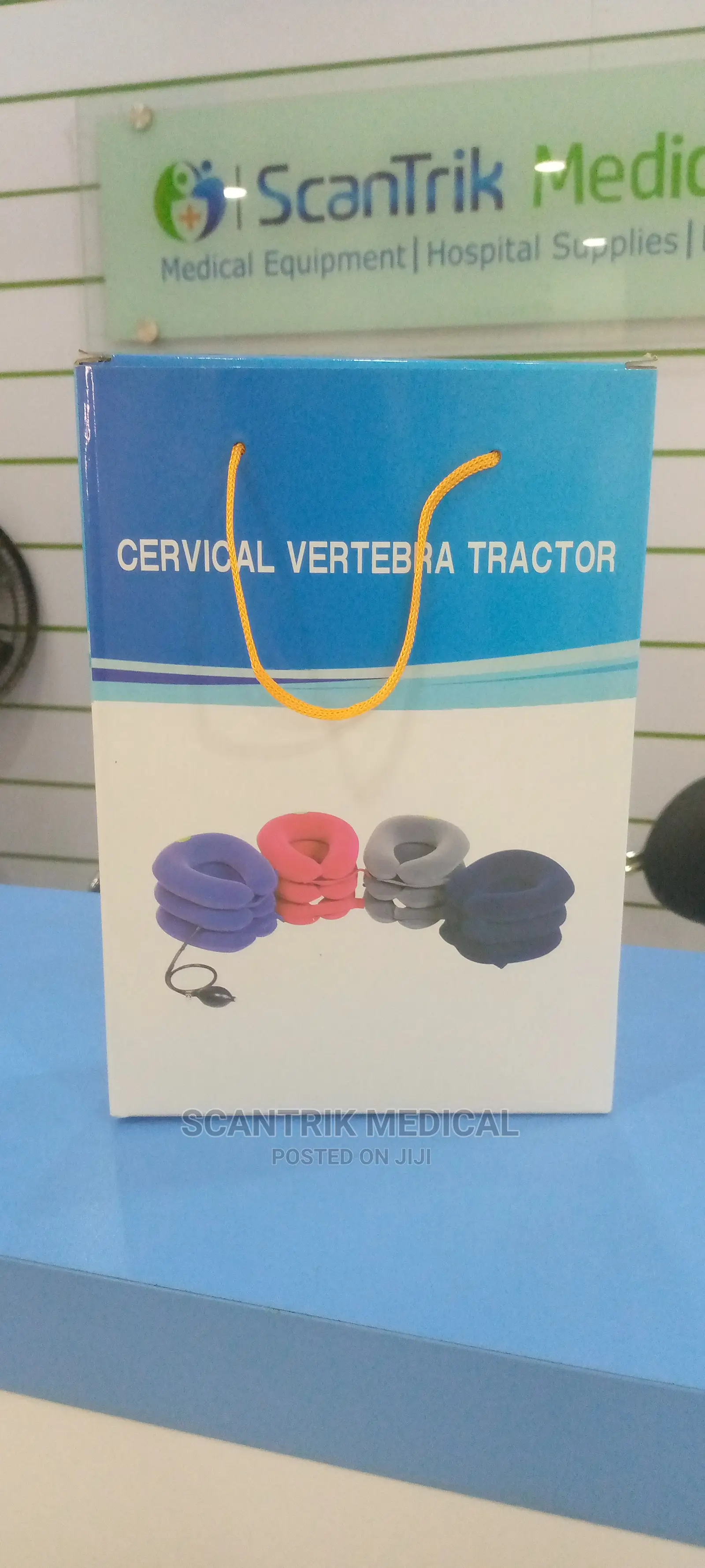Neck Pain Traction Massager Brace Support Cervical Collar