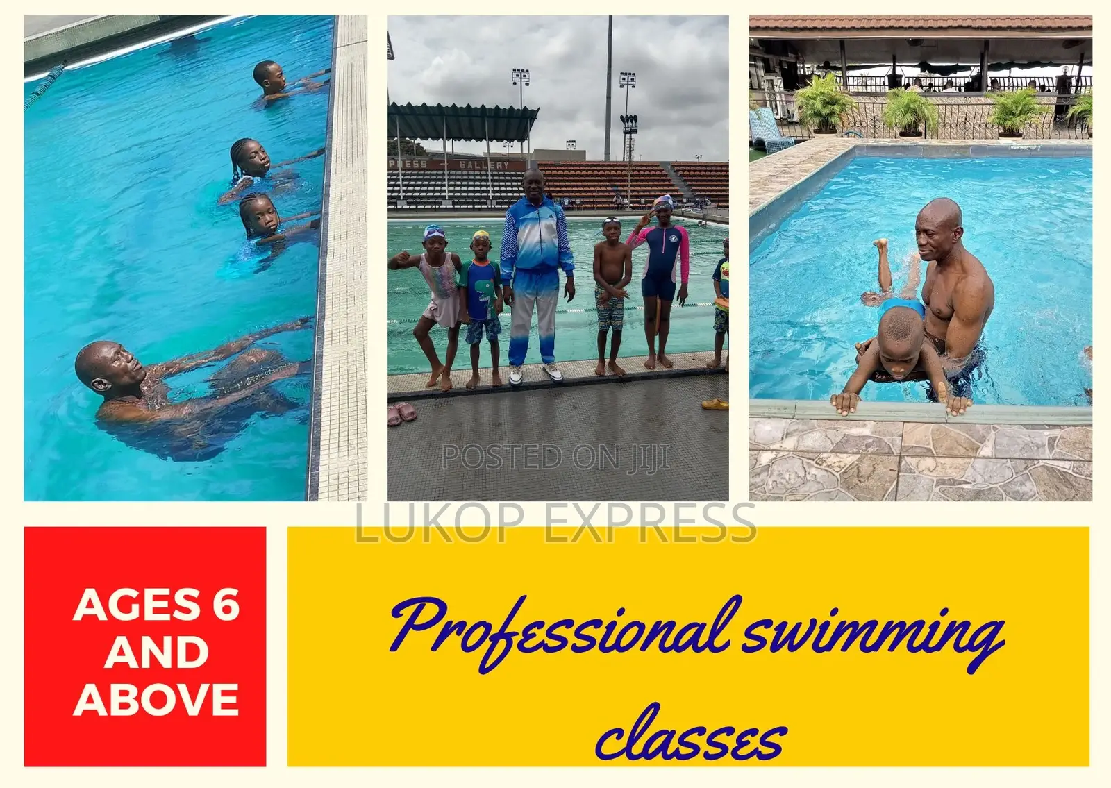 Professional Swimming Classes for as Low
