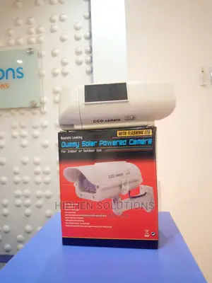 Lightweight Safety Dummy Solar Outdoor Camera