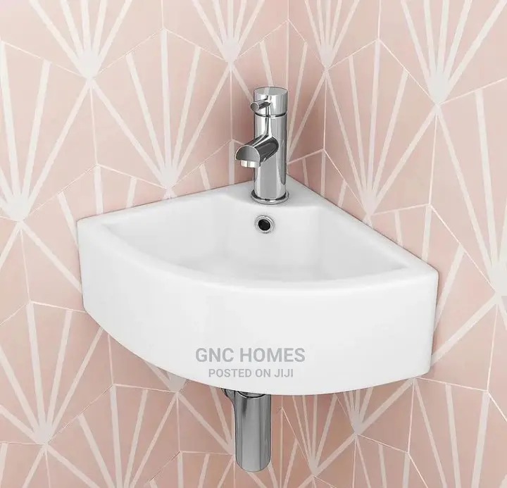 Angle Wall Mounted Basin 40cm