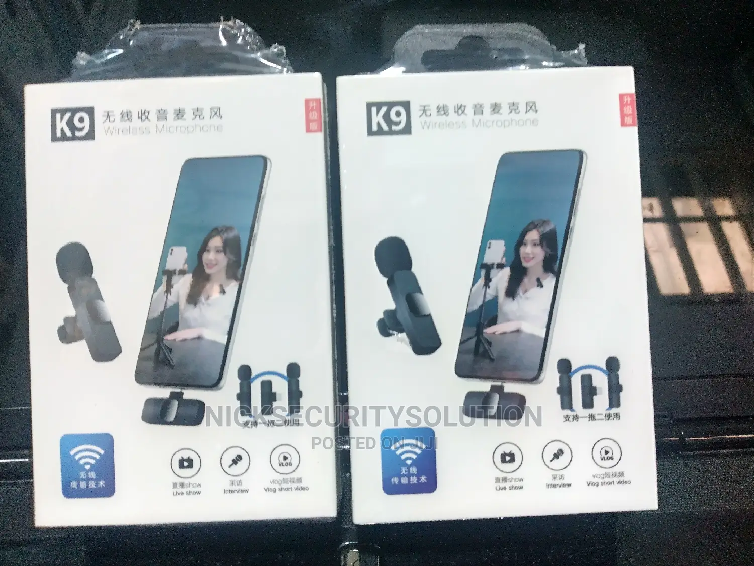 K9 Wireless Dual Bluetooth Microphone
Type C