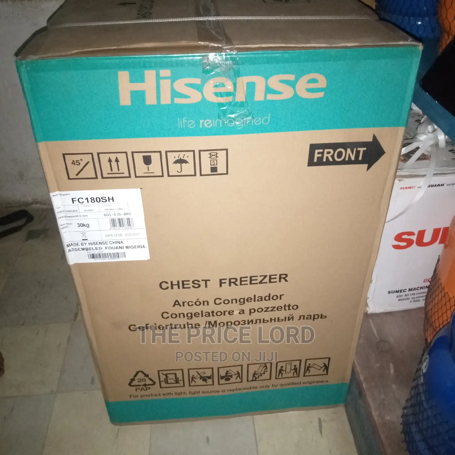 Hisense Freezer