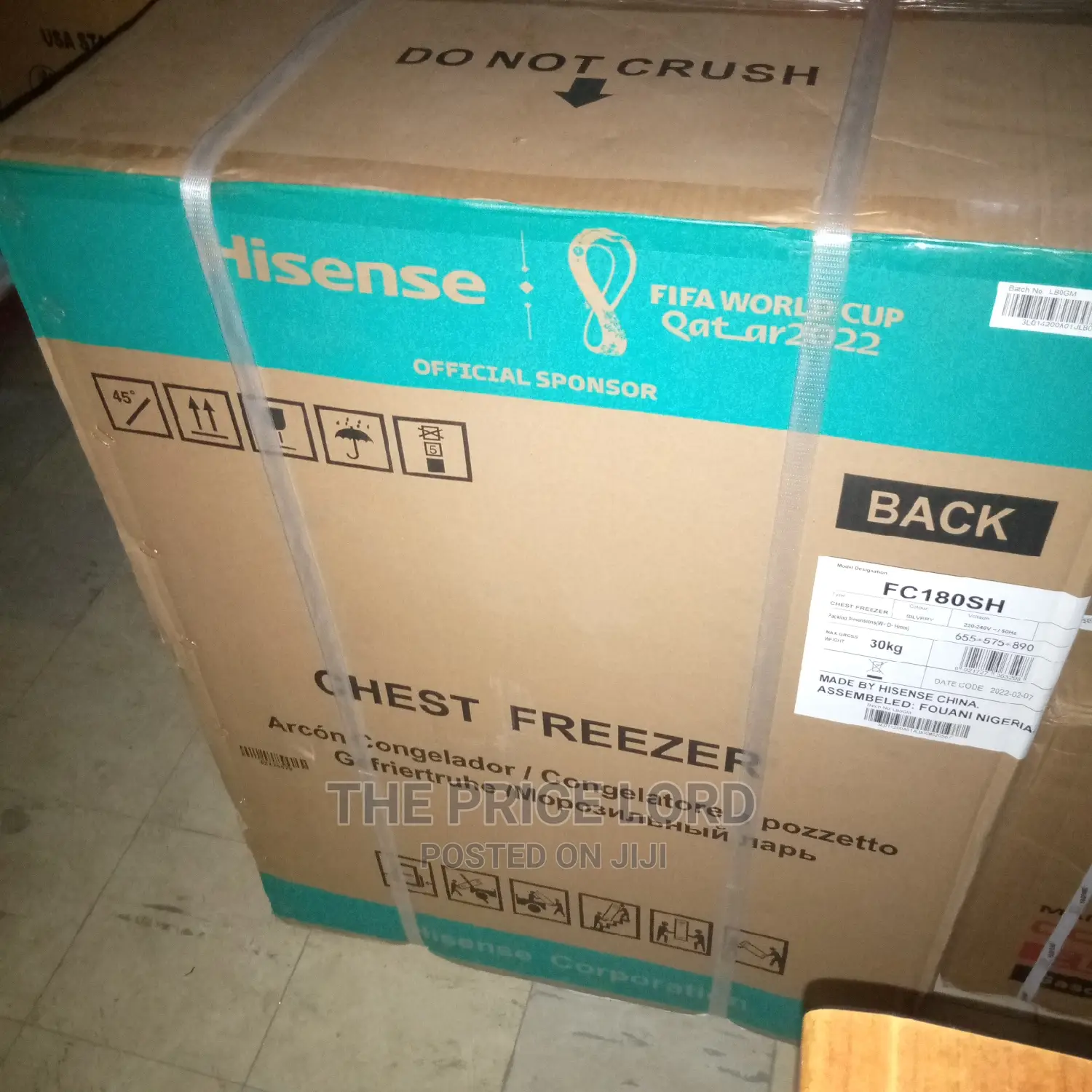 Hisense Freezer