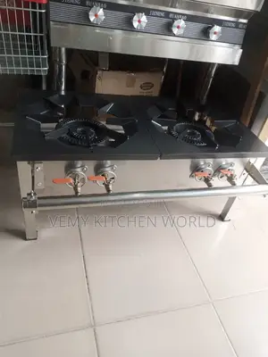 Industrial Gas Cooker Double Burner