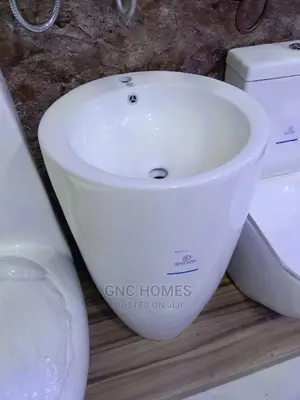 Master WC Egg Shape With Standing Basin