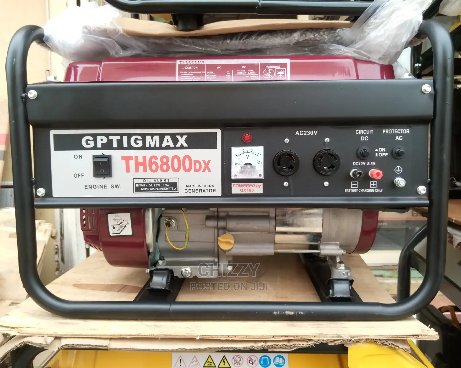 Tigmax Generator 100%Copper Wire 4.5kva