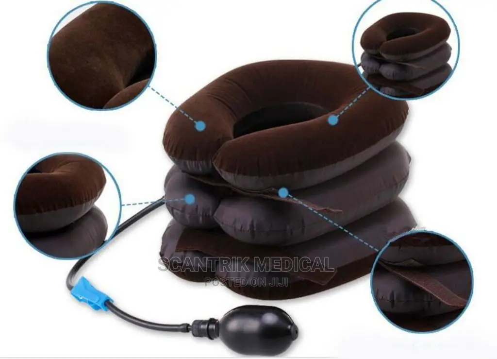 Inflatable Adjustable Neck Stretcher and Cervical