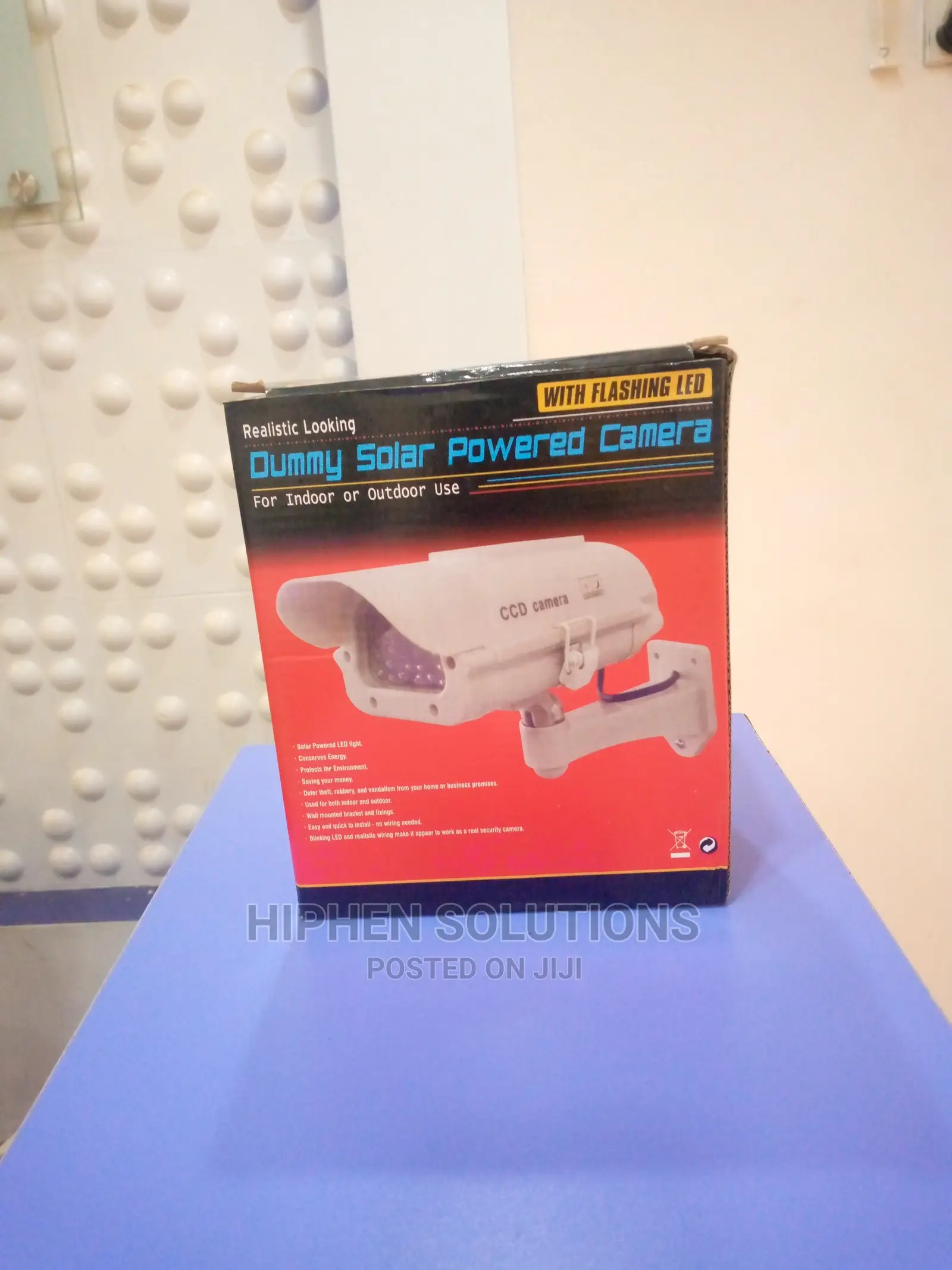 Full Automatic Fake Dummy Solar Outdoor Camera