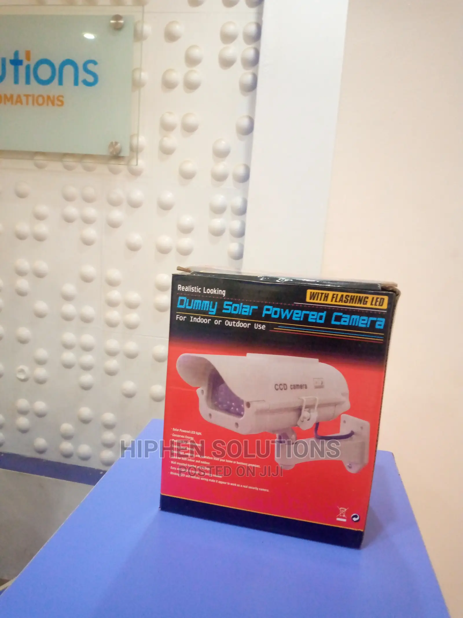 Efficient Strong Dummy Solar Outdoor Camera
