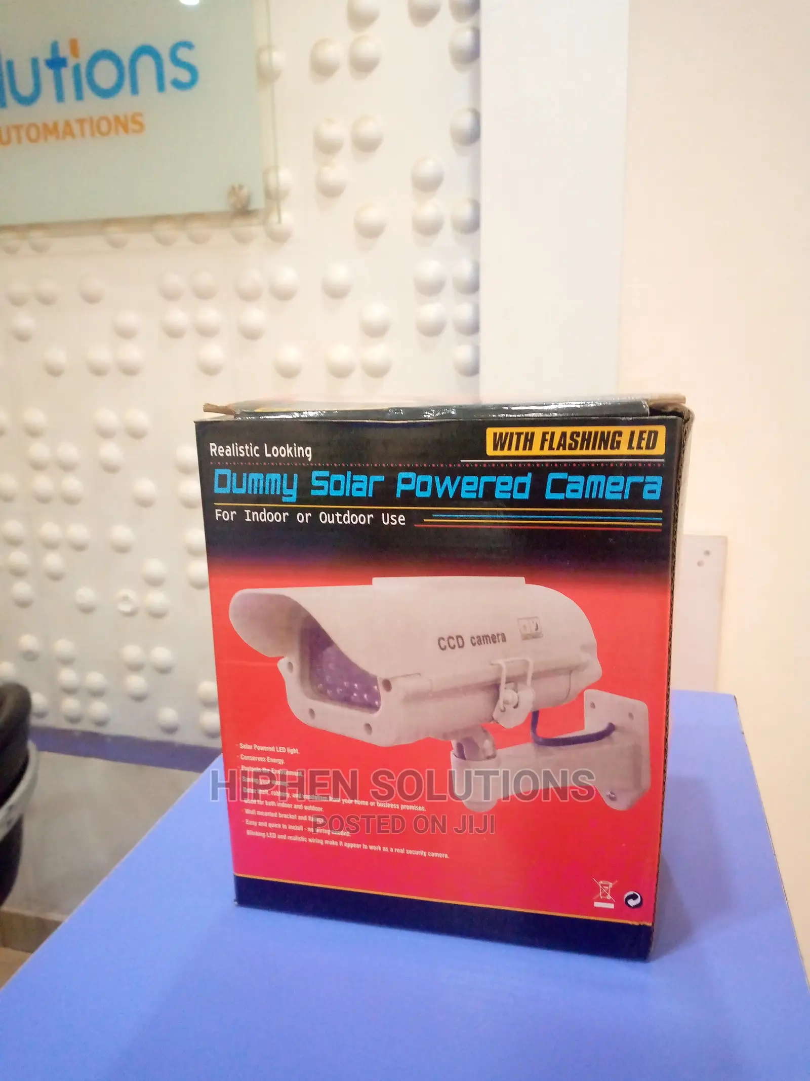 Fast Solutions Dummy Solar Outdoor Camera