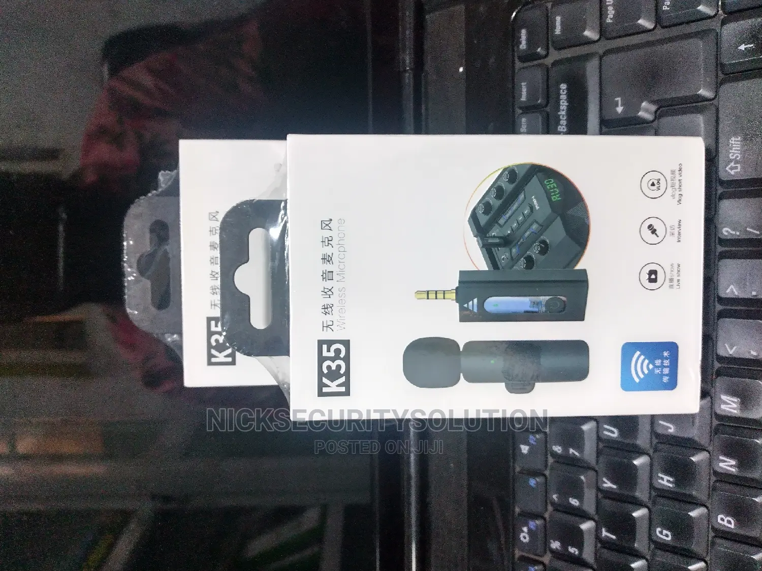 K35 Wireless Dual Microphone