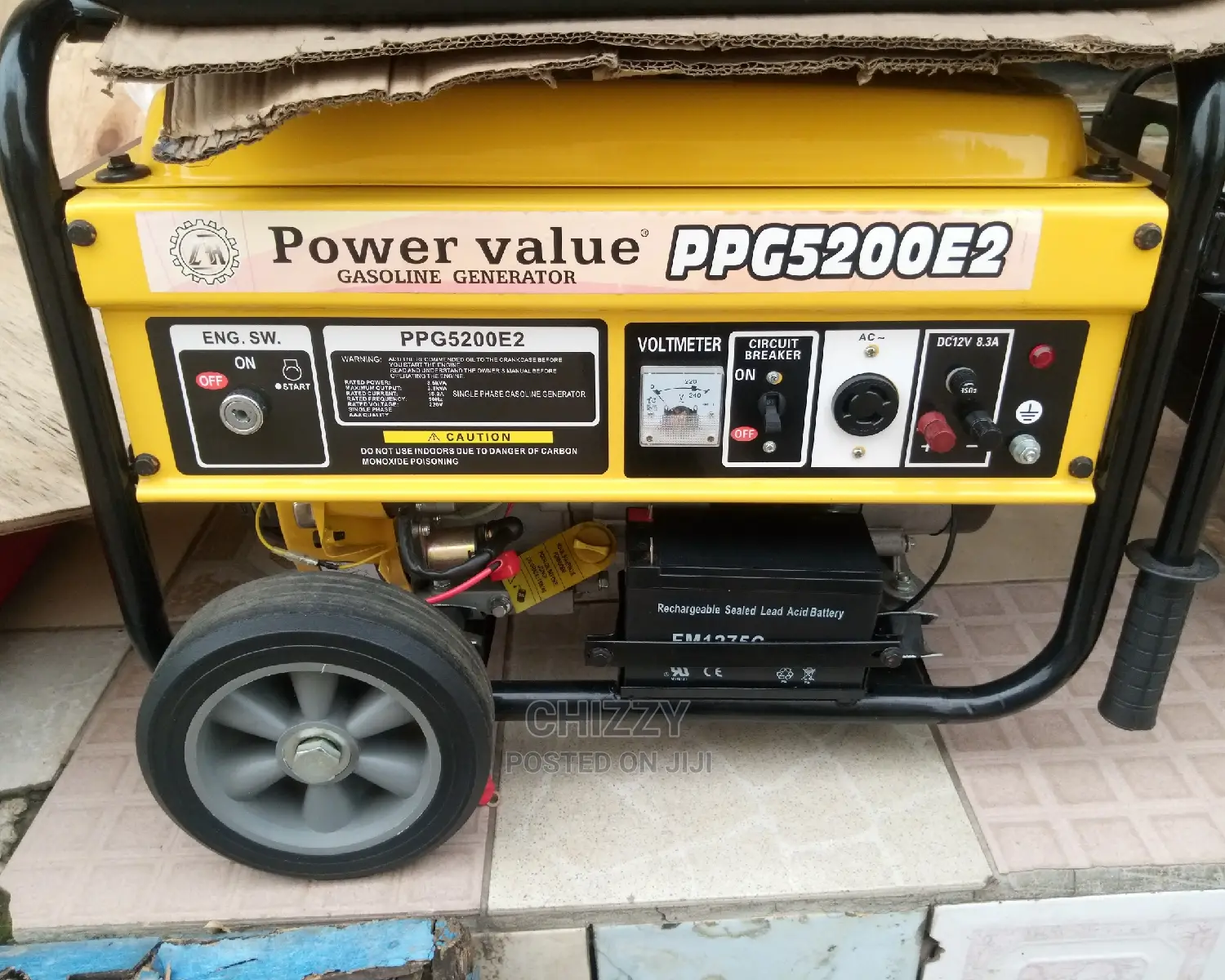 Power Value Generator 100%Copper Wire 3.8kva