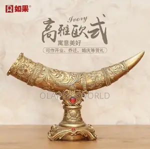 Elephant Tusk Figurine