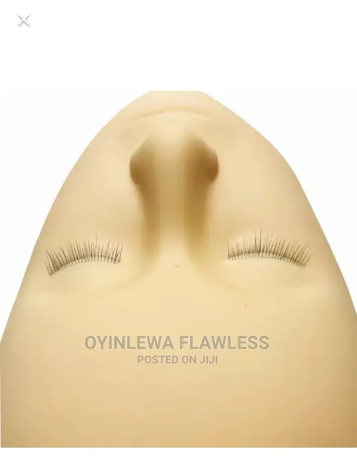 Practice Mannequin Head for Lash Microblading Makeup