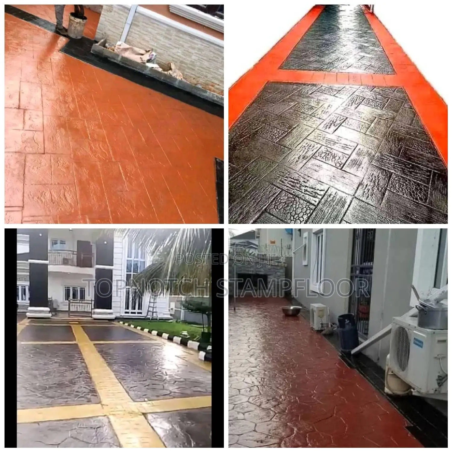 Different Pattern Different Color Floor