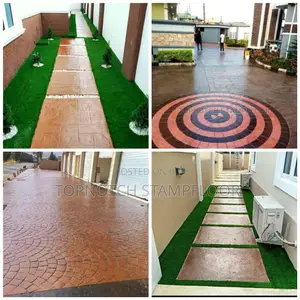 Interior and Exterior Modern Design Concrete Floor Work