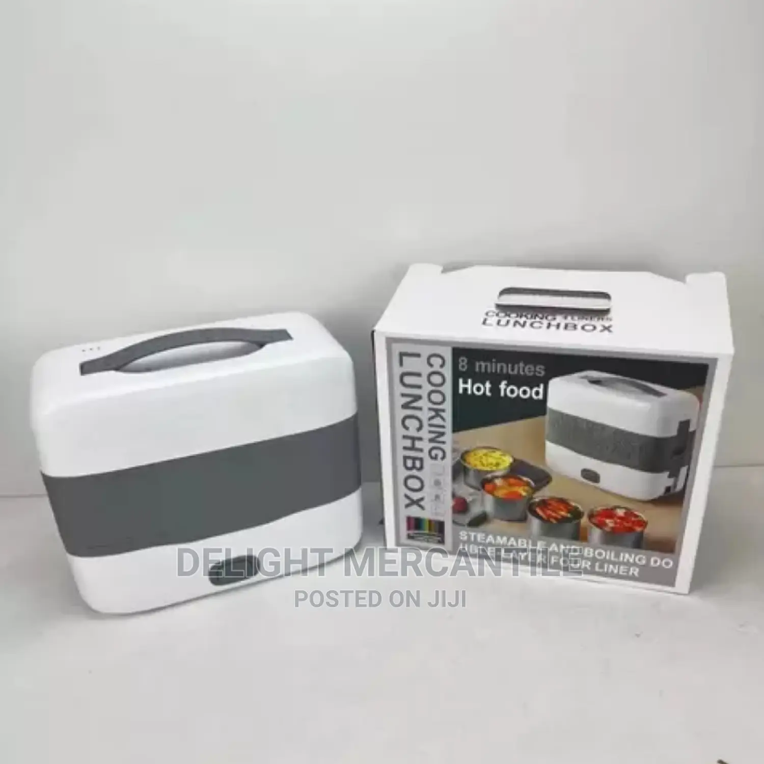 Double Layer Electric Cooking Lunch Box
