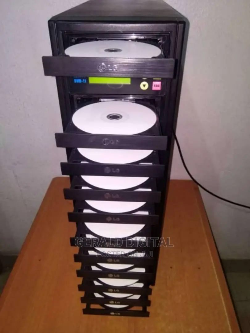 1-10 CD/DVD Duplicator Machine