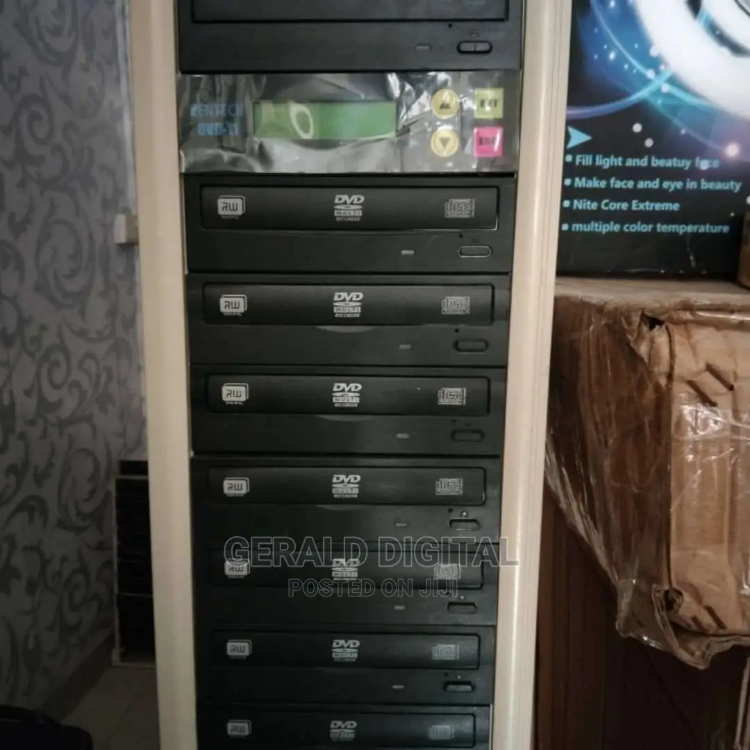 1-7 CD/DVD Duplicator Machine