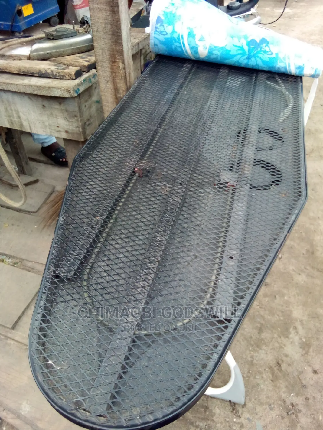 Industrial Iron and Table