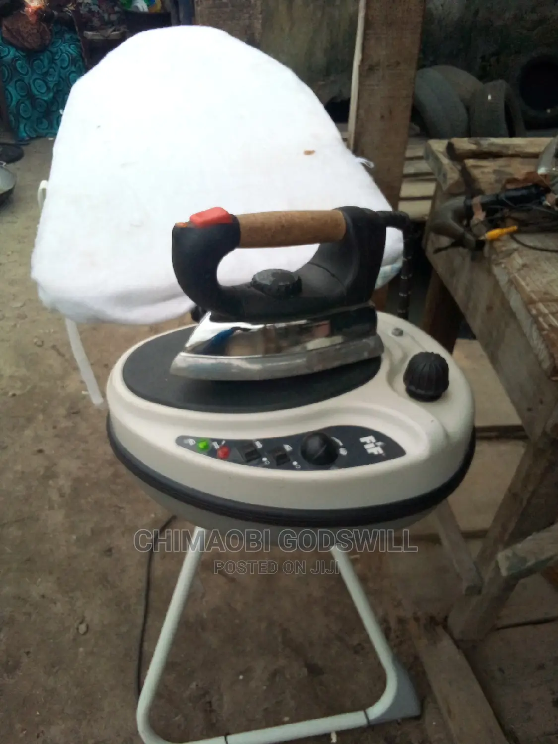 Industrial Iron and Table