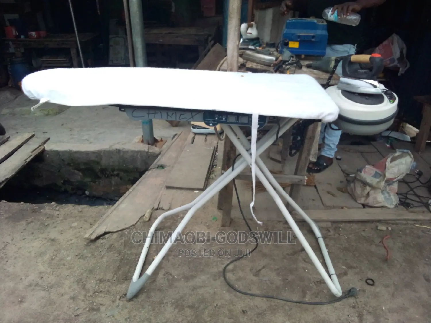 Industrial Iron and Table