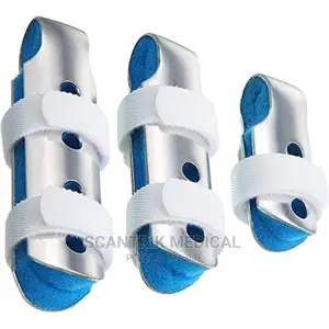 Finger Splint for Protective Support of Fracture and Injured