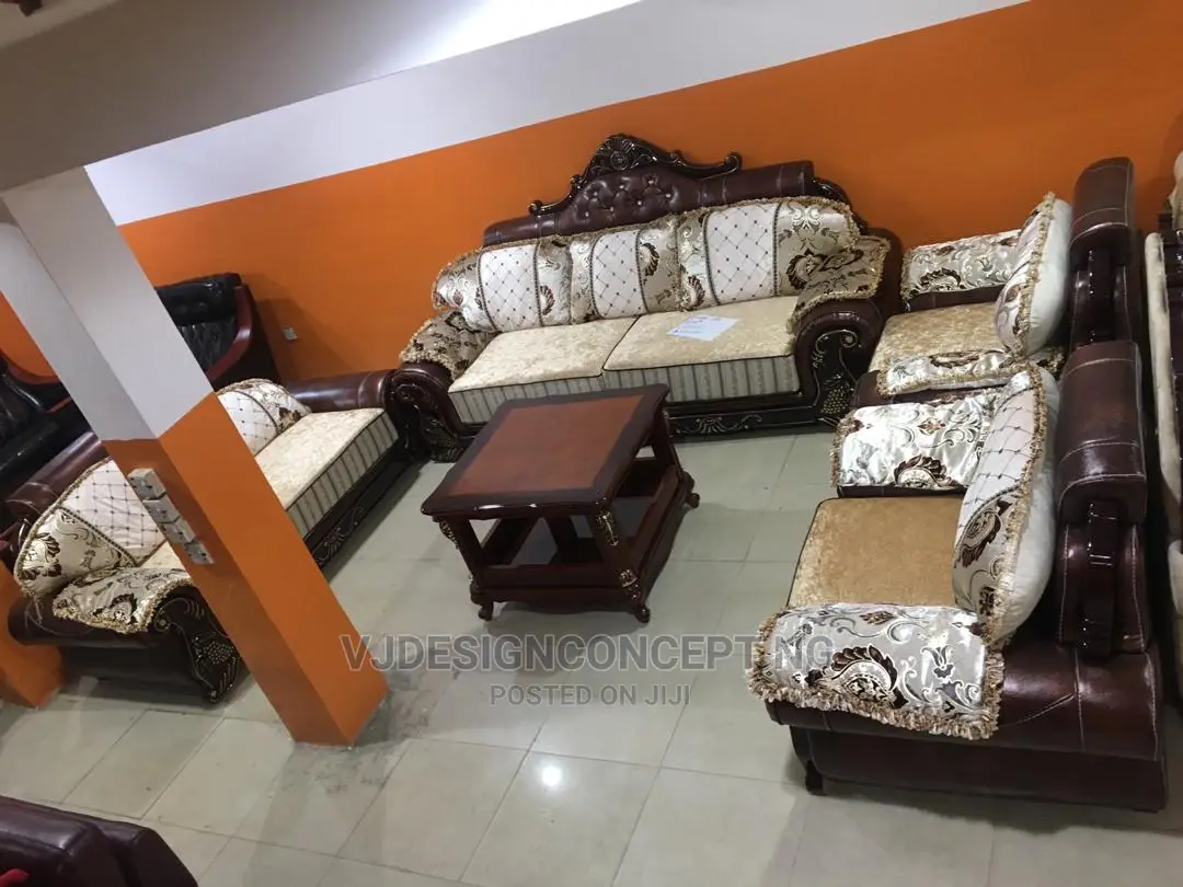 Quality 5 Seater Royal Classic Turkish Sofa Chair.