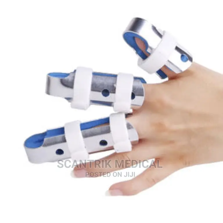 Portable Finger Splint for Protective Support