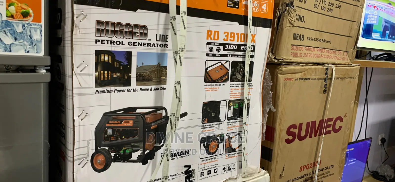 Firman Rugged Petrol Generator Rd 3910ex