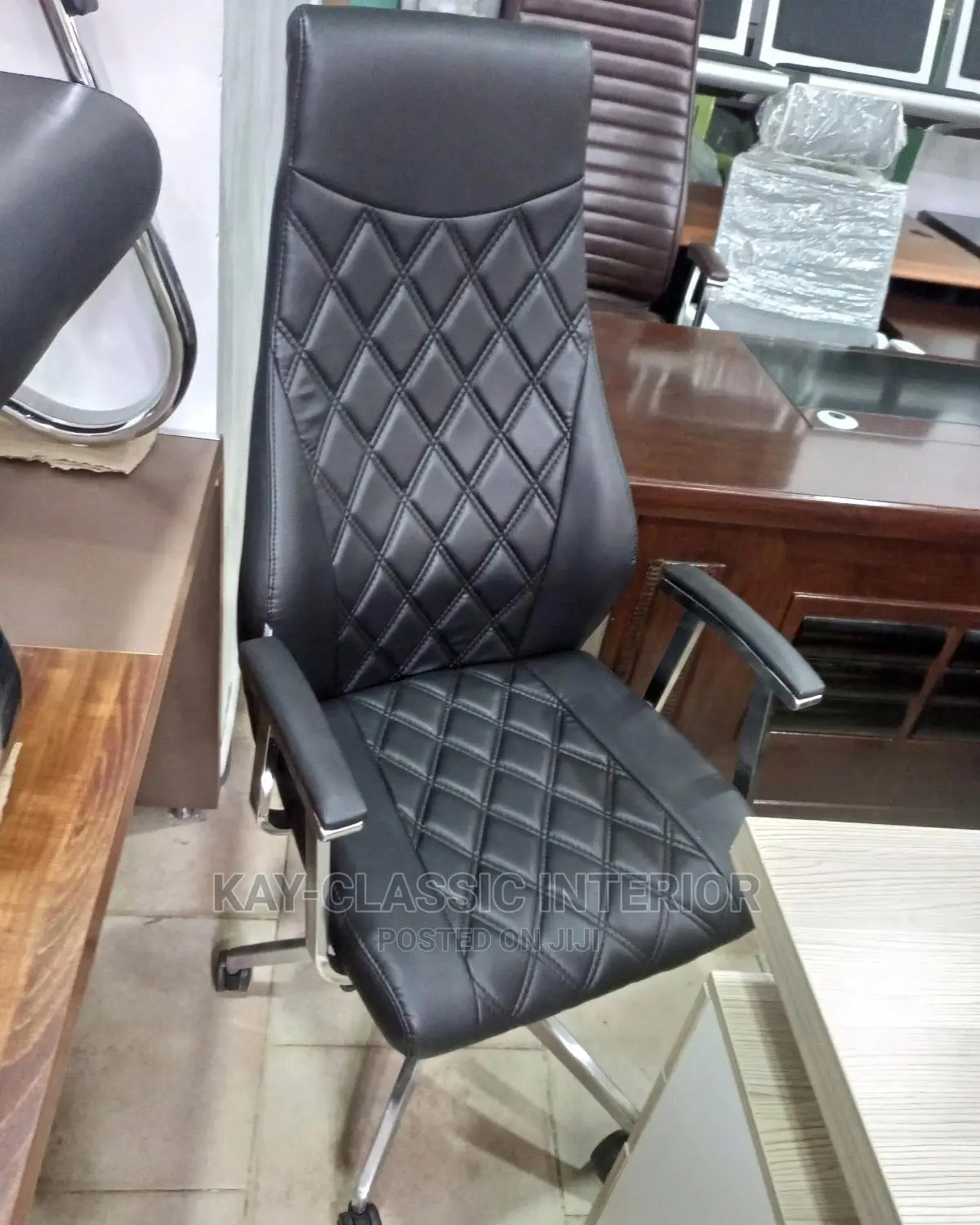 Executive Swivel Office High Back Chair