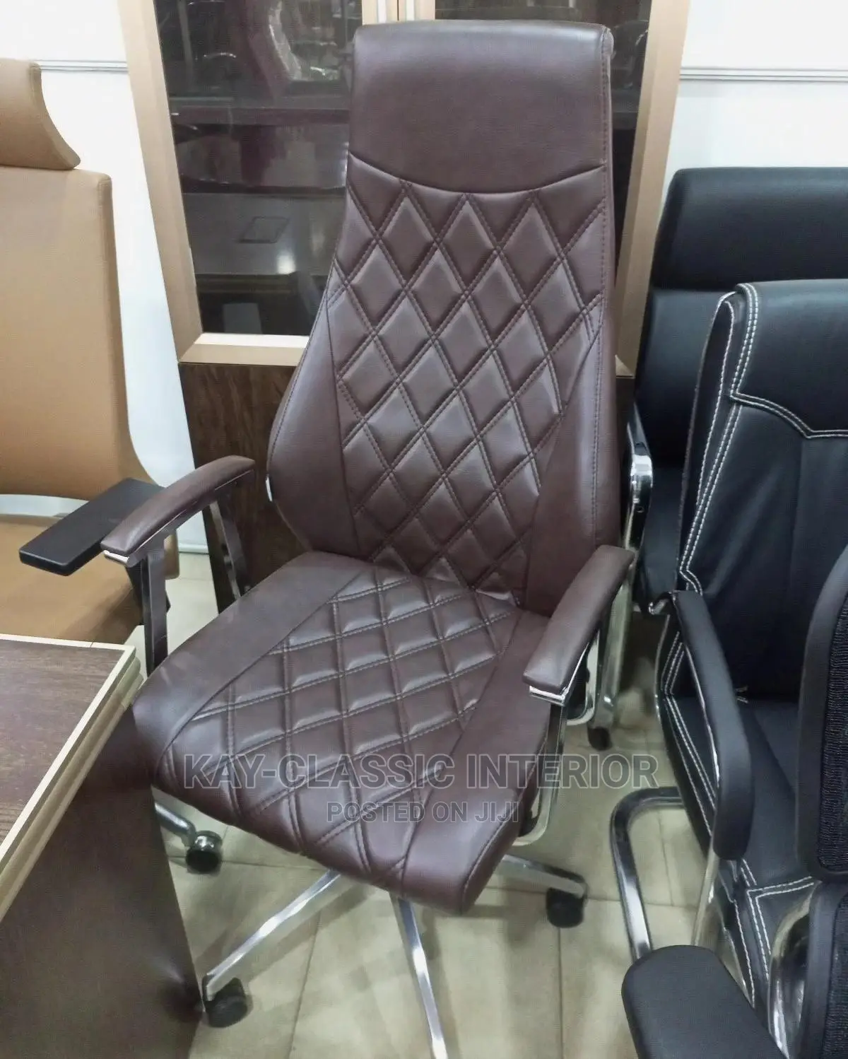 Executive Swivel Office High Back Chair