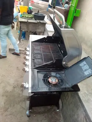 Barbecue and Grill Standing Machine