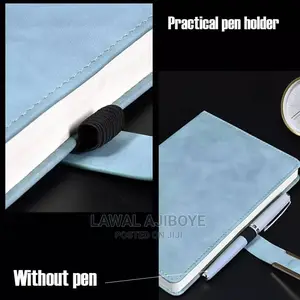 Business Notebook A5 Soft Leather Diary Notepad Sketch Book