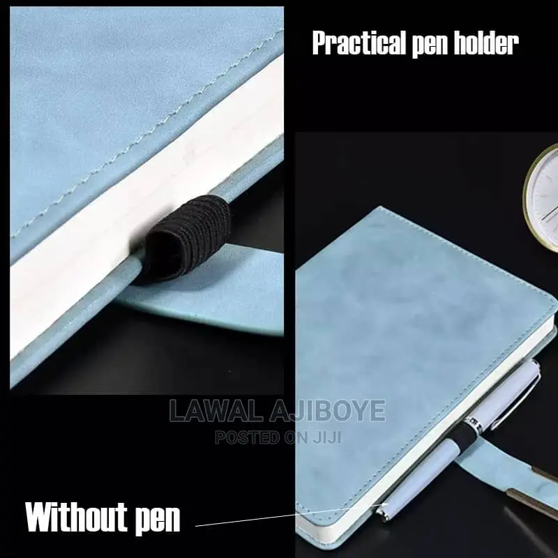 Business Notebook A5 Soft Leather Diary Notepad Sketch Book