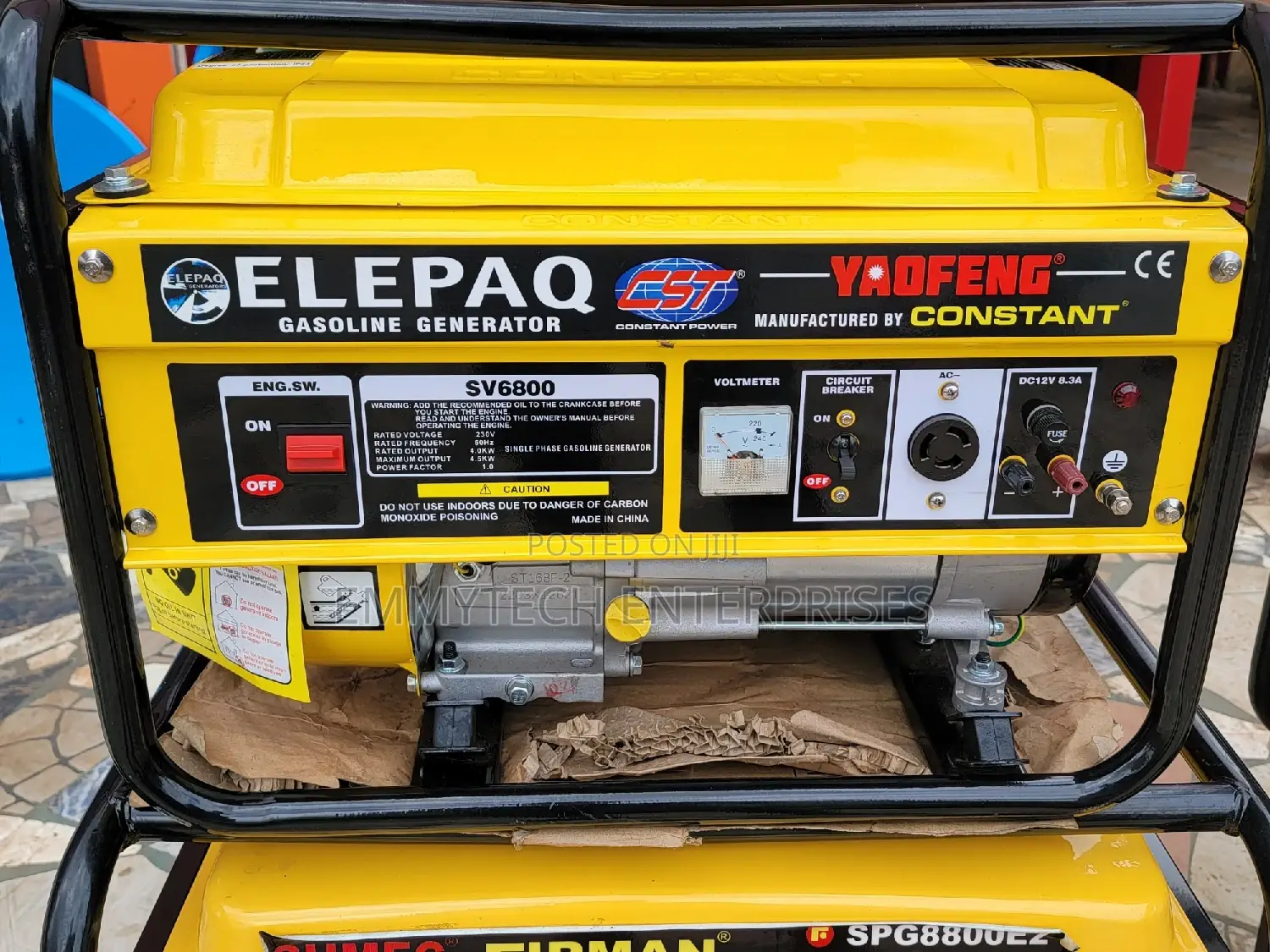 Elepaq Yaofeng Generators 4.5kva□□