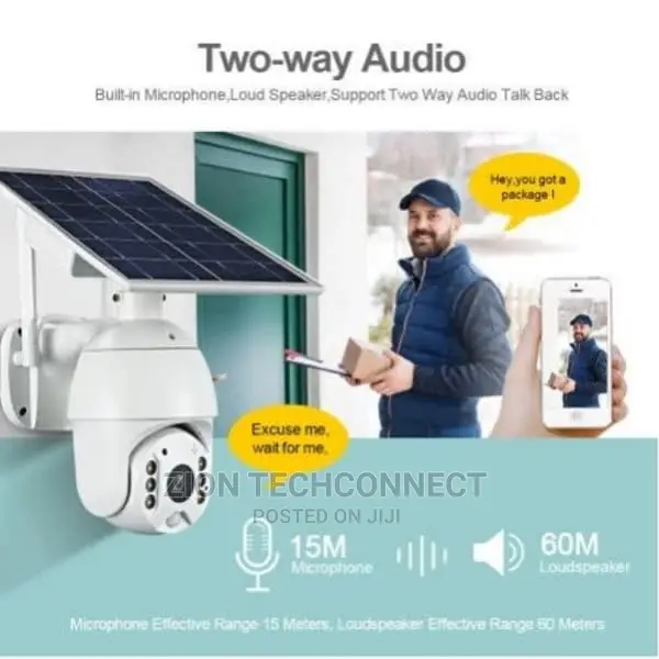 4g Ptz Solar Camera Intelligent Wireless