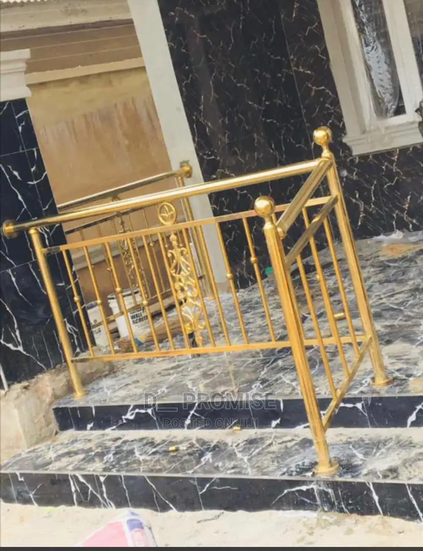 Gold Design Stainless Handrail