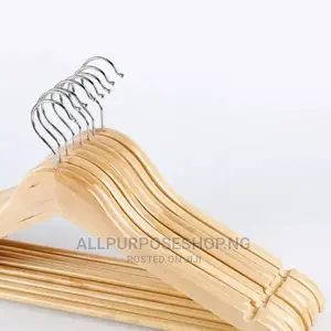 Wooden Cloth Hanger ( 10pcs )