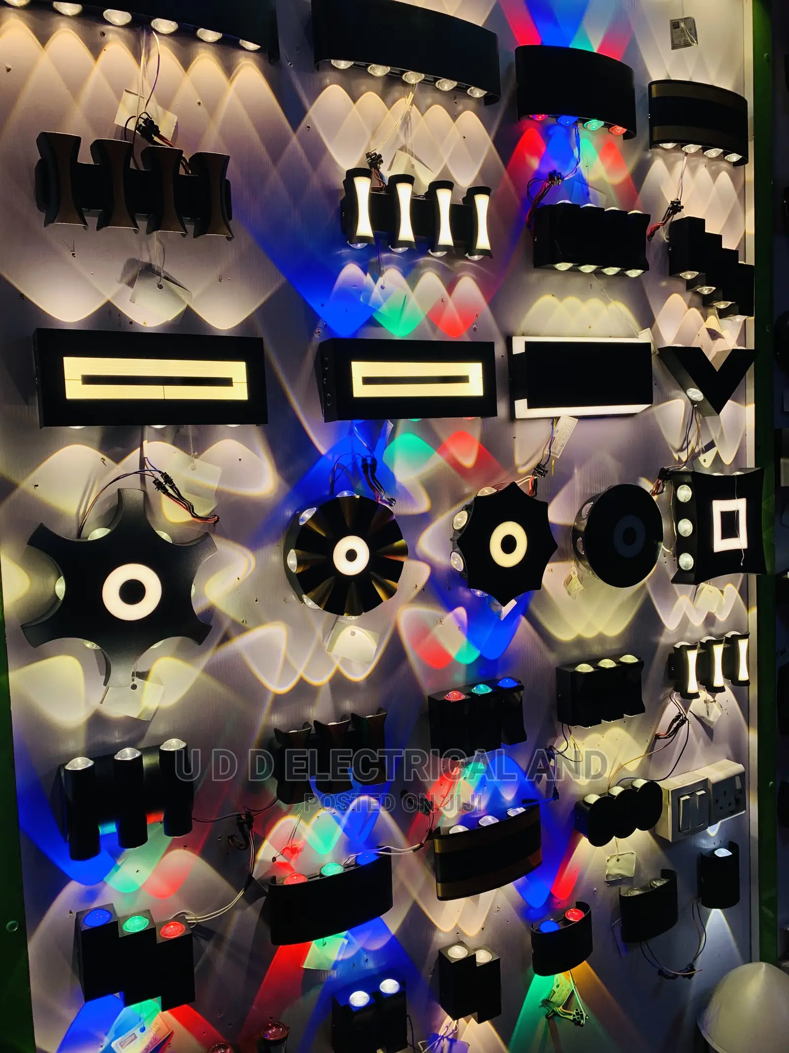 Modem Led Security Wall Light 3colors Indoor and Outdoor