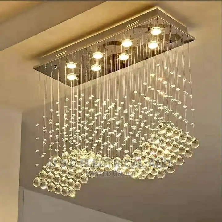 Magnificent Modem Led Crystal Chandelier Light 3color Dubai
